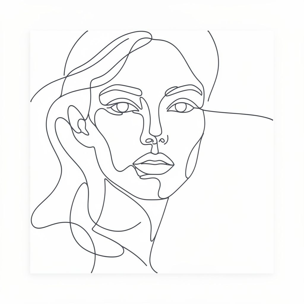 Minimalist Line Art
