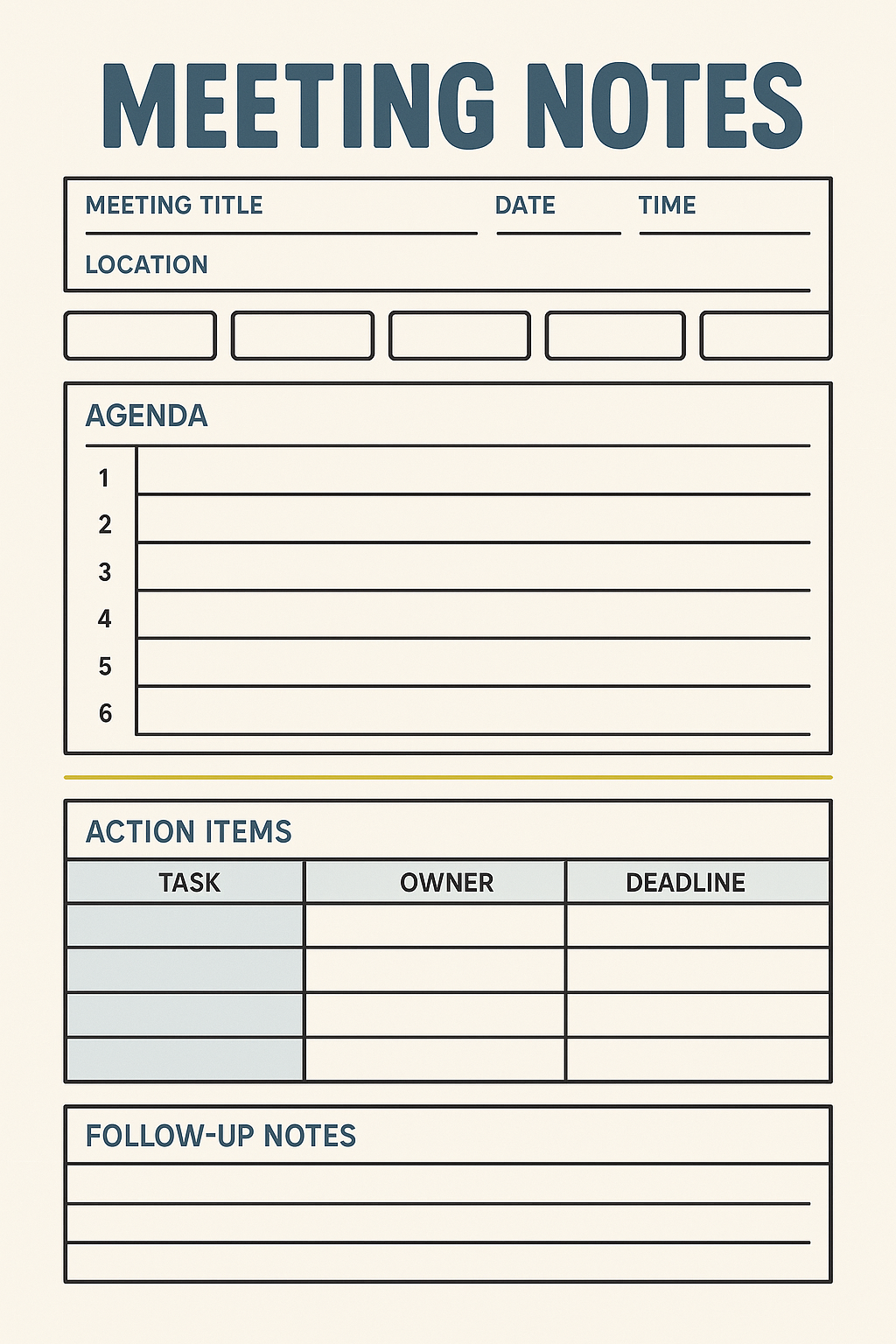 Meetings Planner
