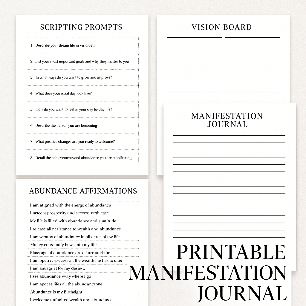 Manifestation Journal