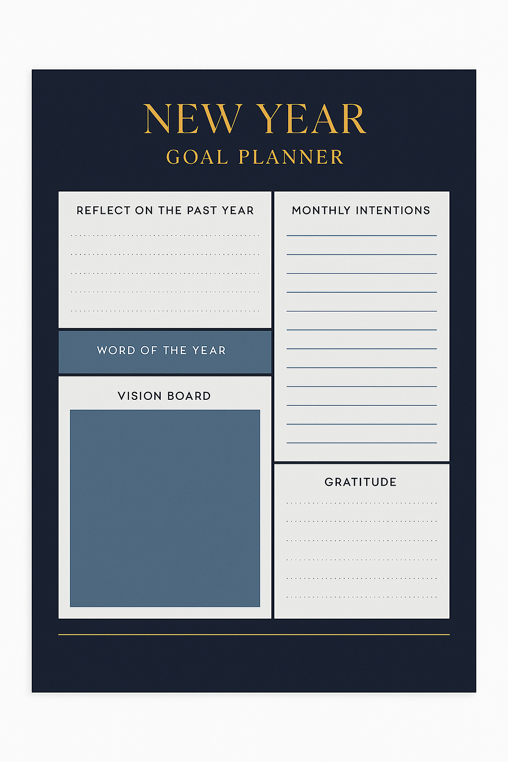 New Year Planner