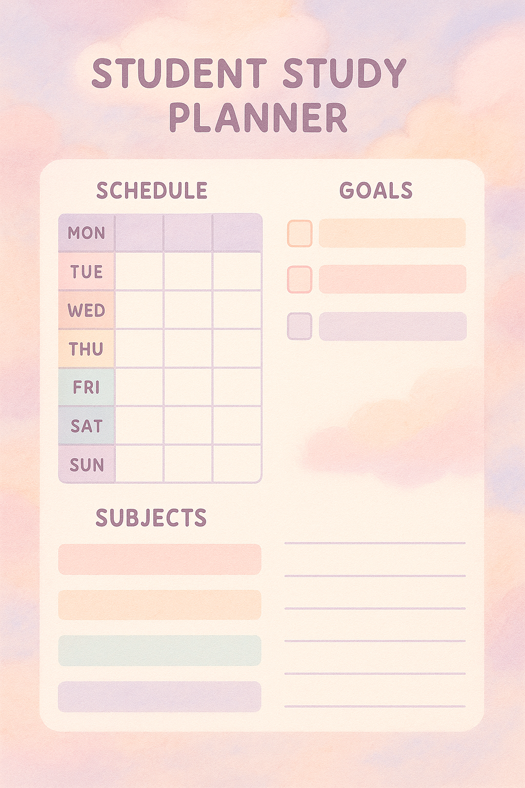 Study Planner