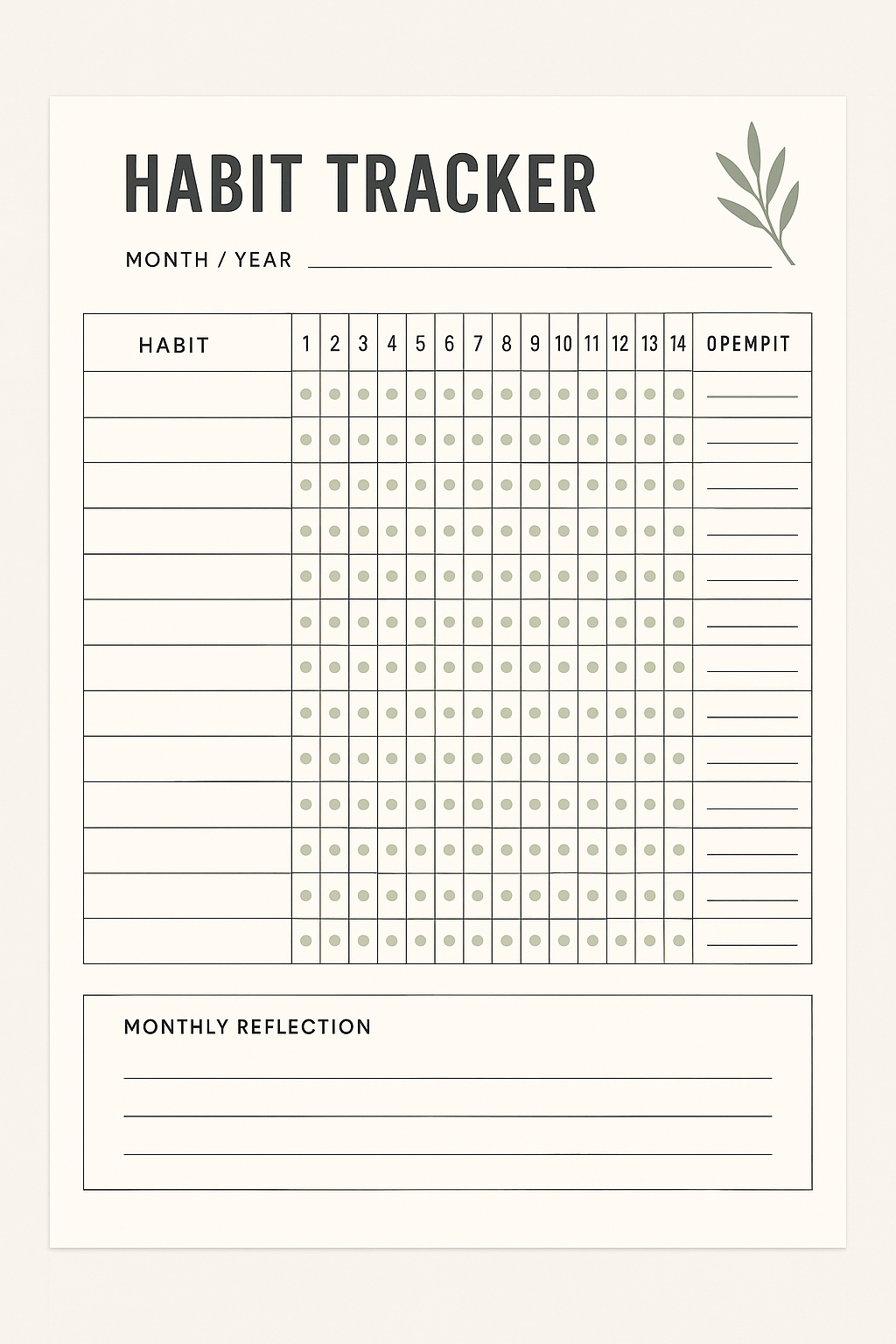 Habit Tracker