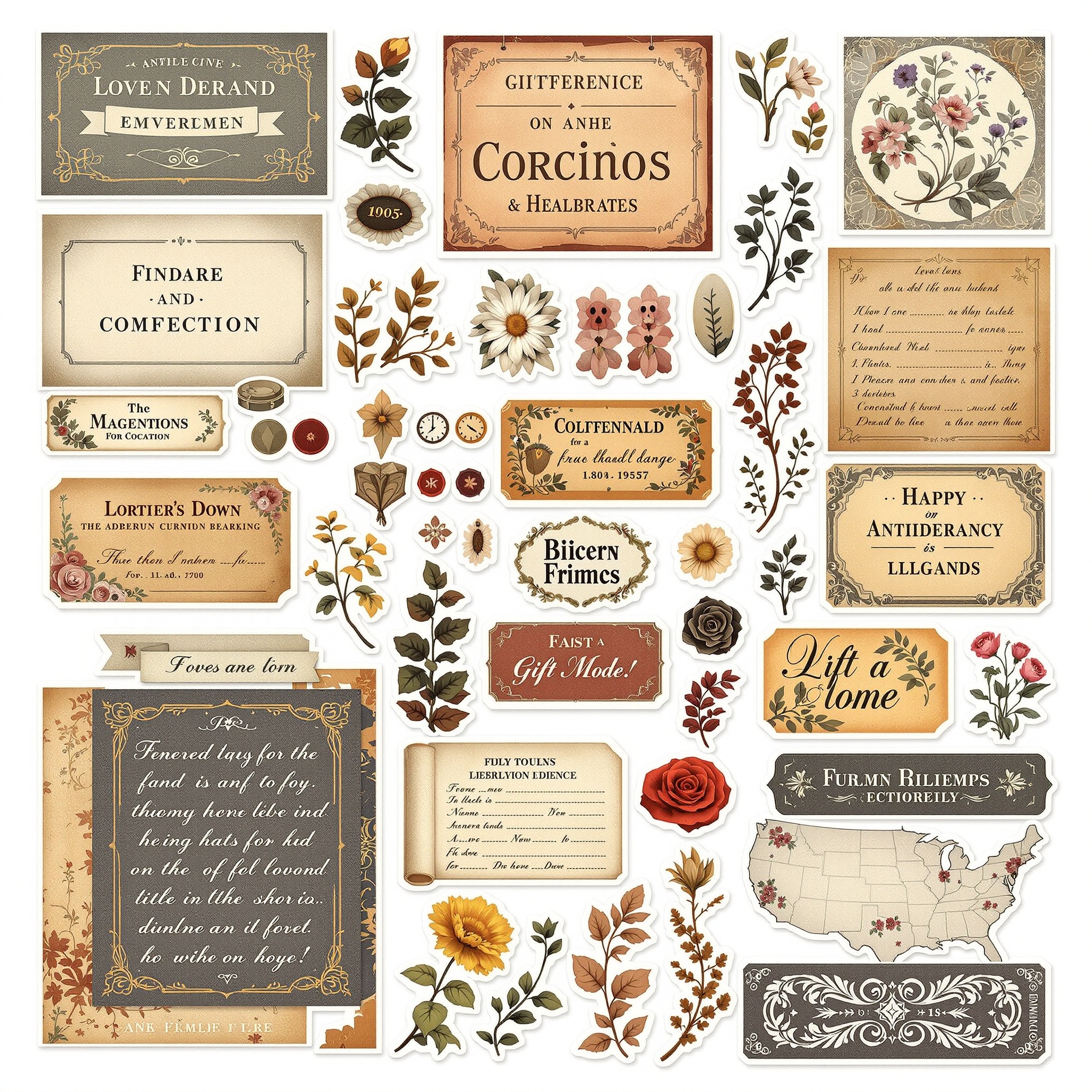 Scrapbook Stickers