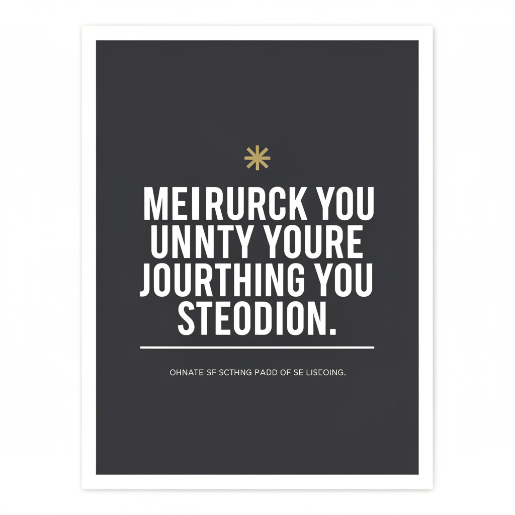 Motivational Print