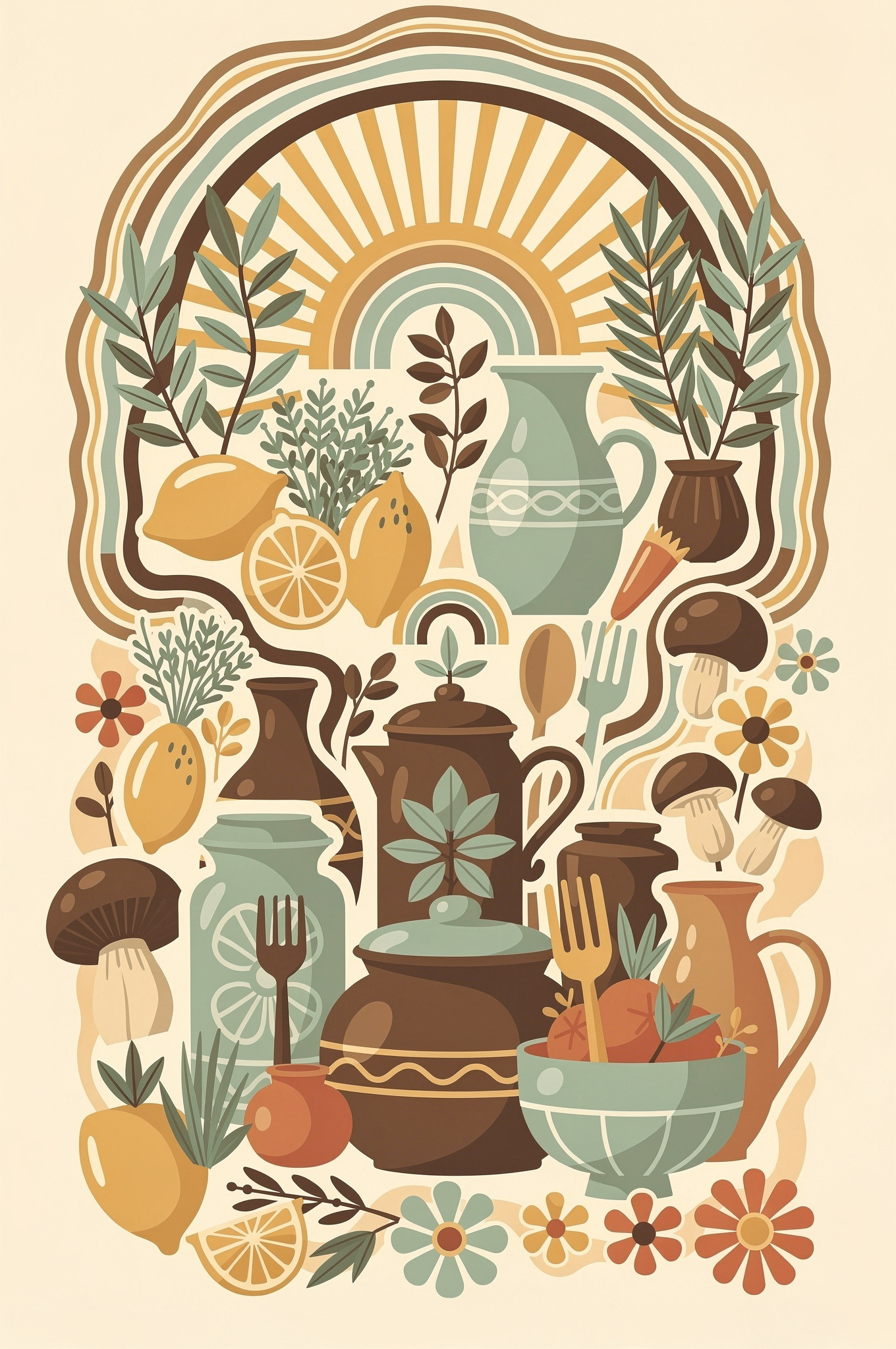Kitchen Art Print generator