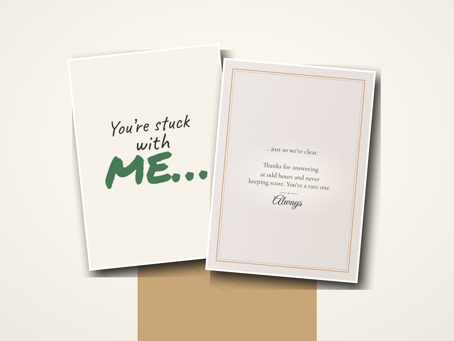 Friendship Card generator