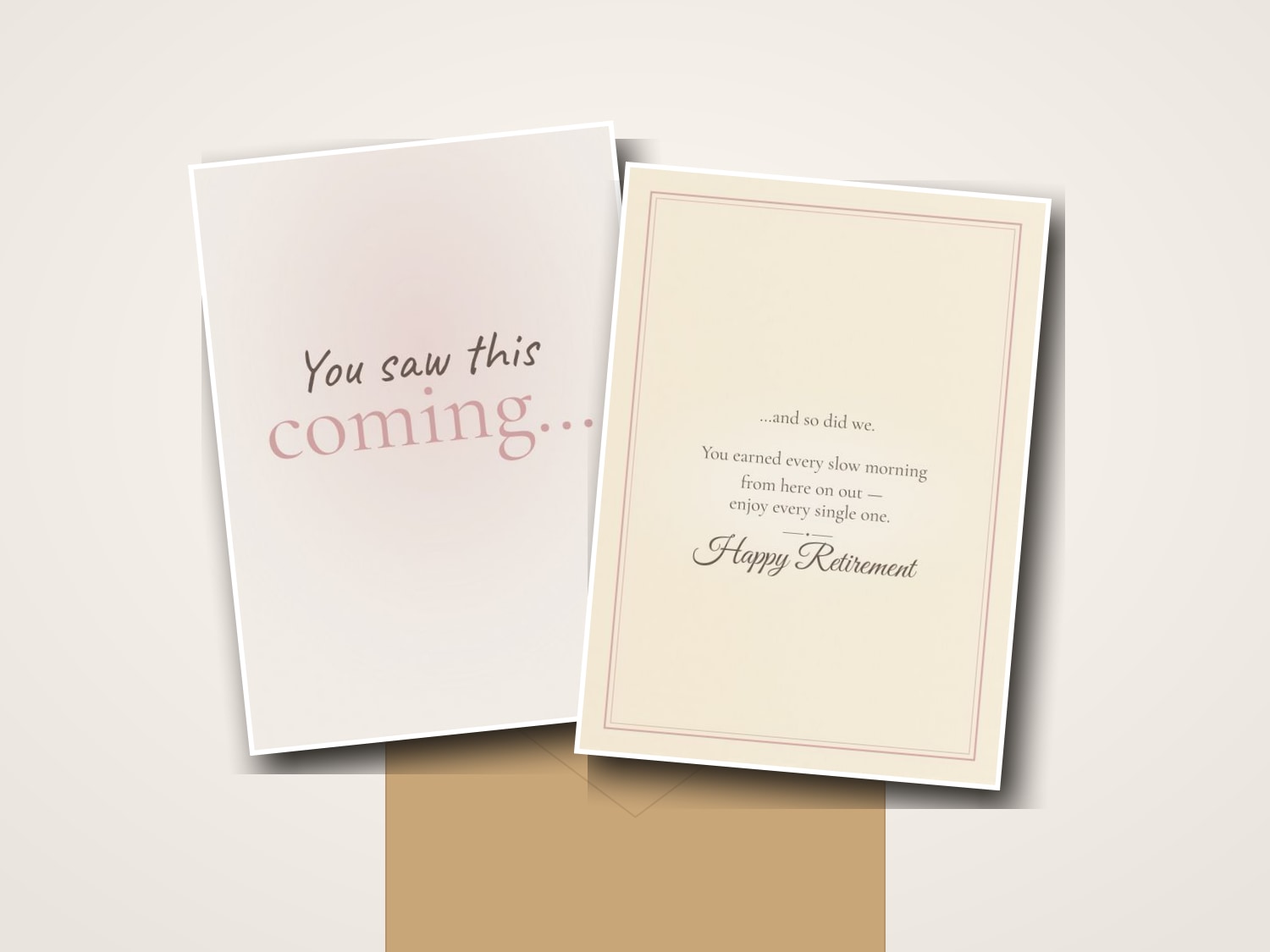 Retirement Card generator