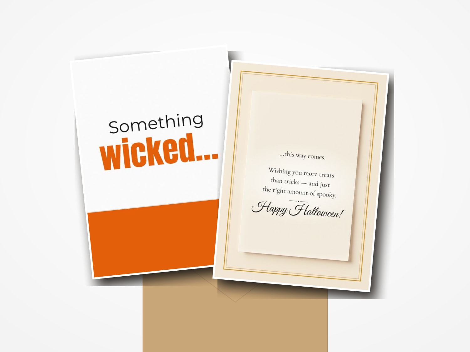 Halloween Card generator