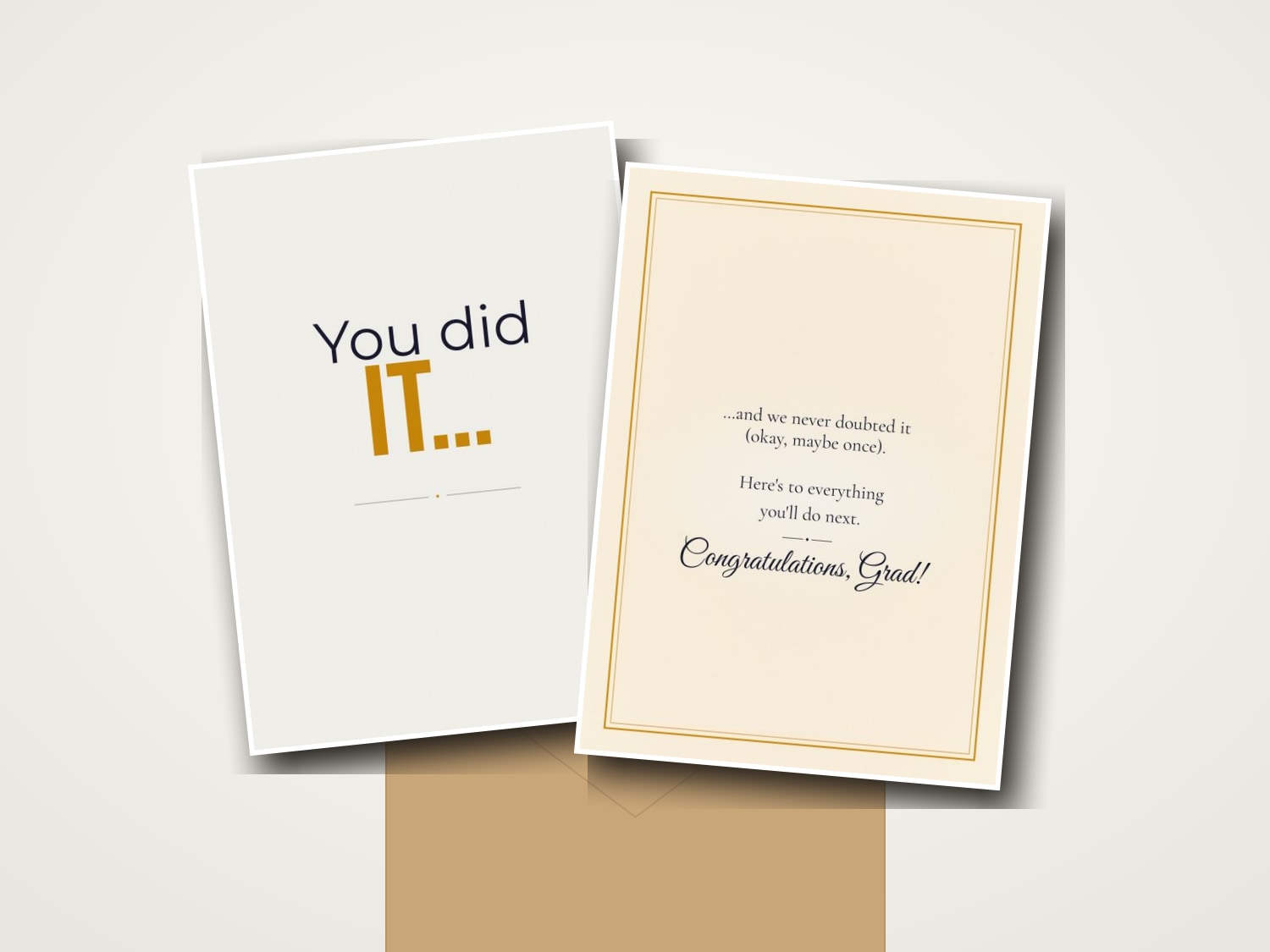 Graduation Card generator