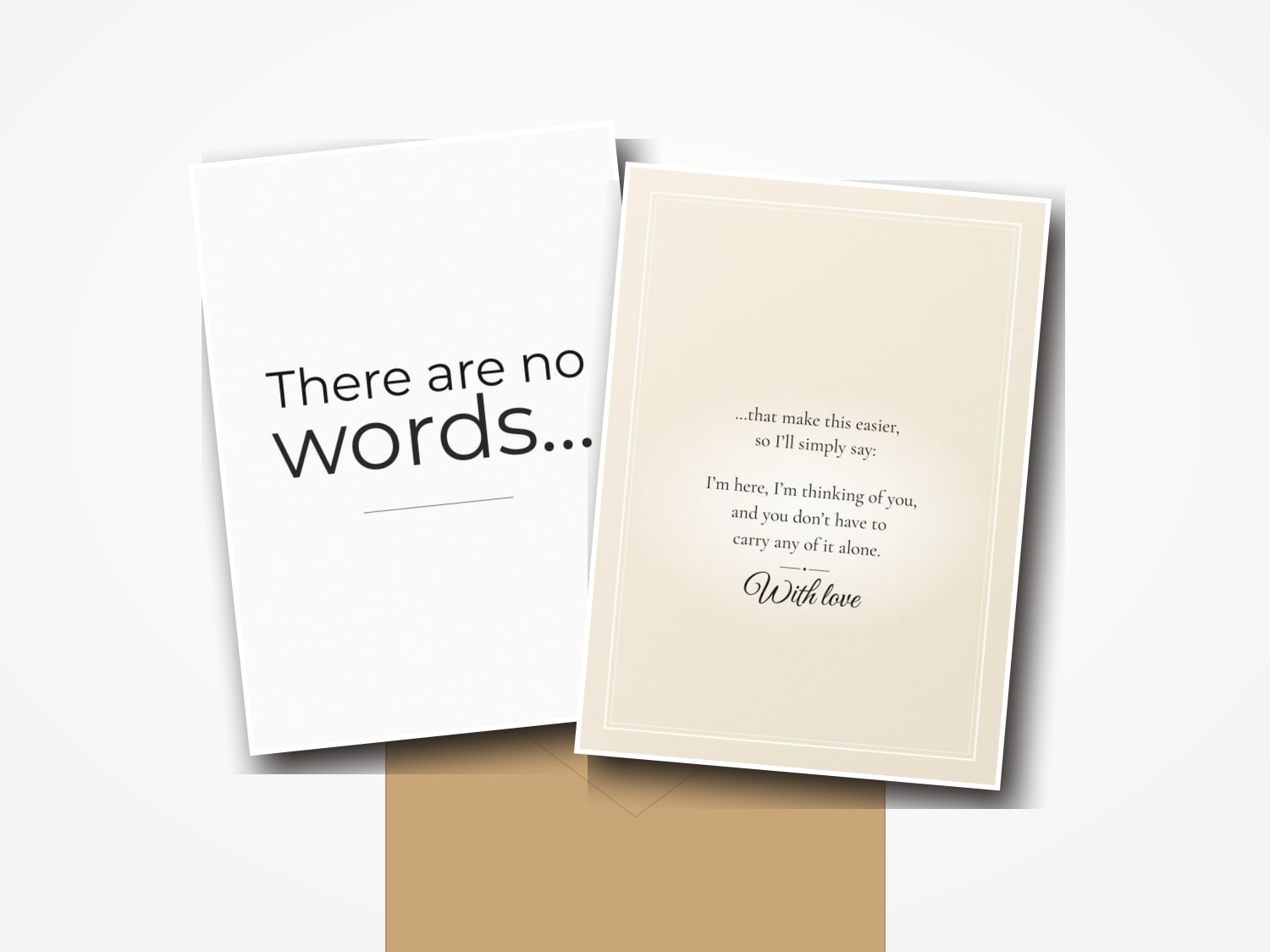 Sympathy Card generator