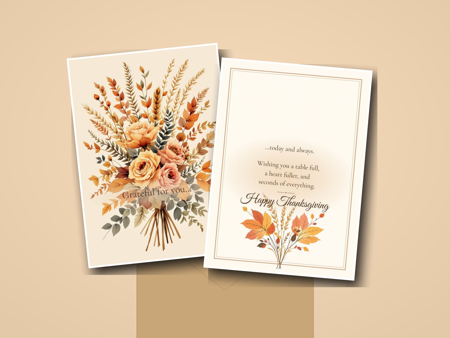Thanksgiving Card generator