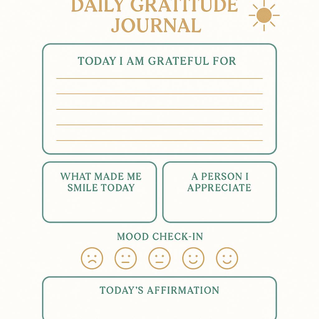 Gratitude Journal