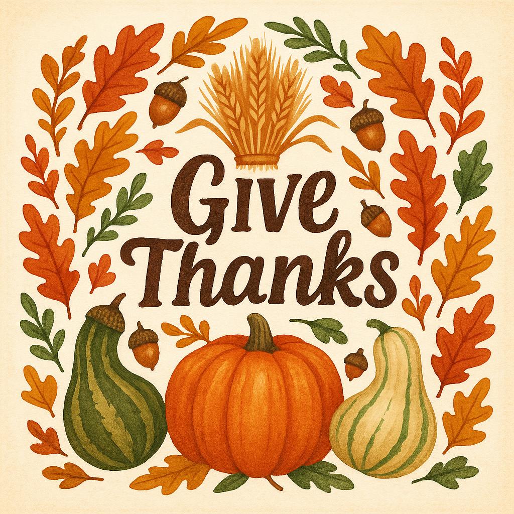 Thanksgiving Wall Art generator