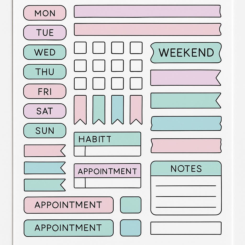 Planner Stickers