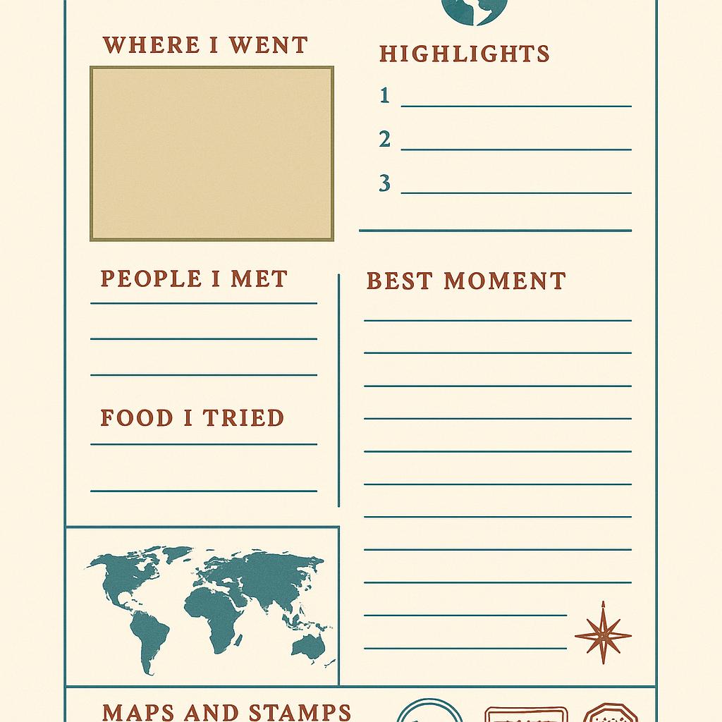 Travel Journal generator
