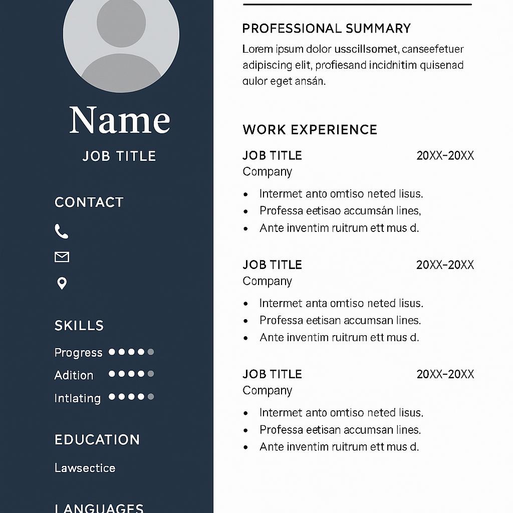Resume Template generator