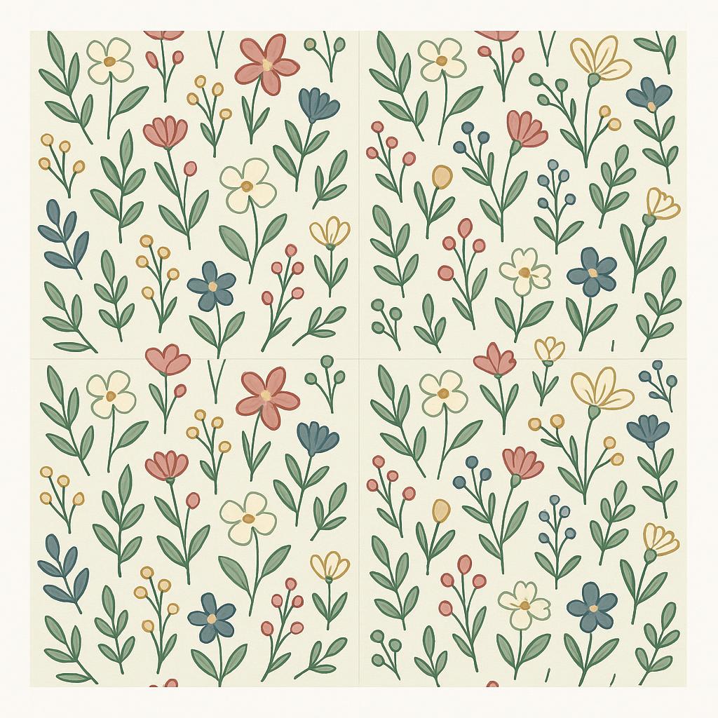 AI generated seamless pattern design 1 — PromptlessPress