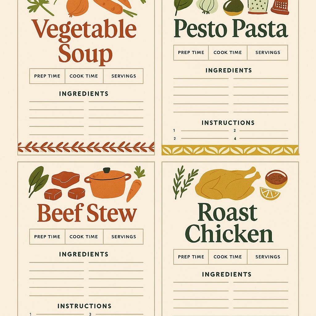 Recipe Card