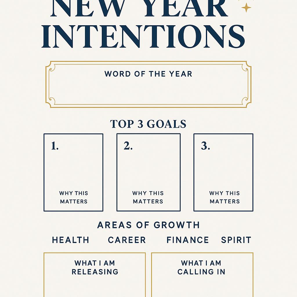 New Year Planner generator