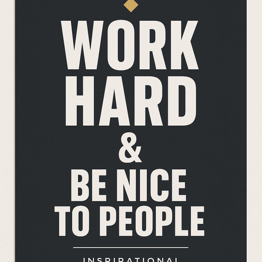 Motivational Print generator