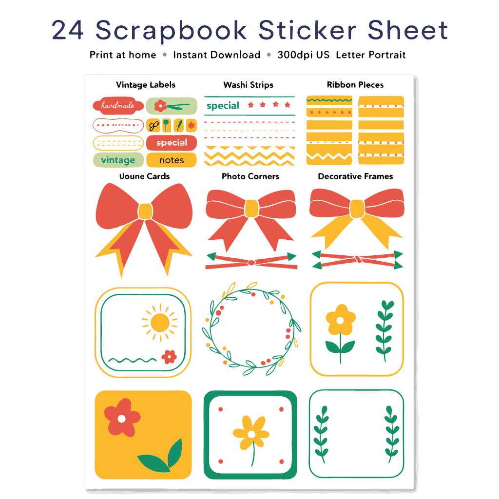 Scrapbook Stickers