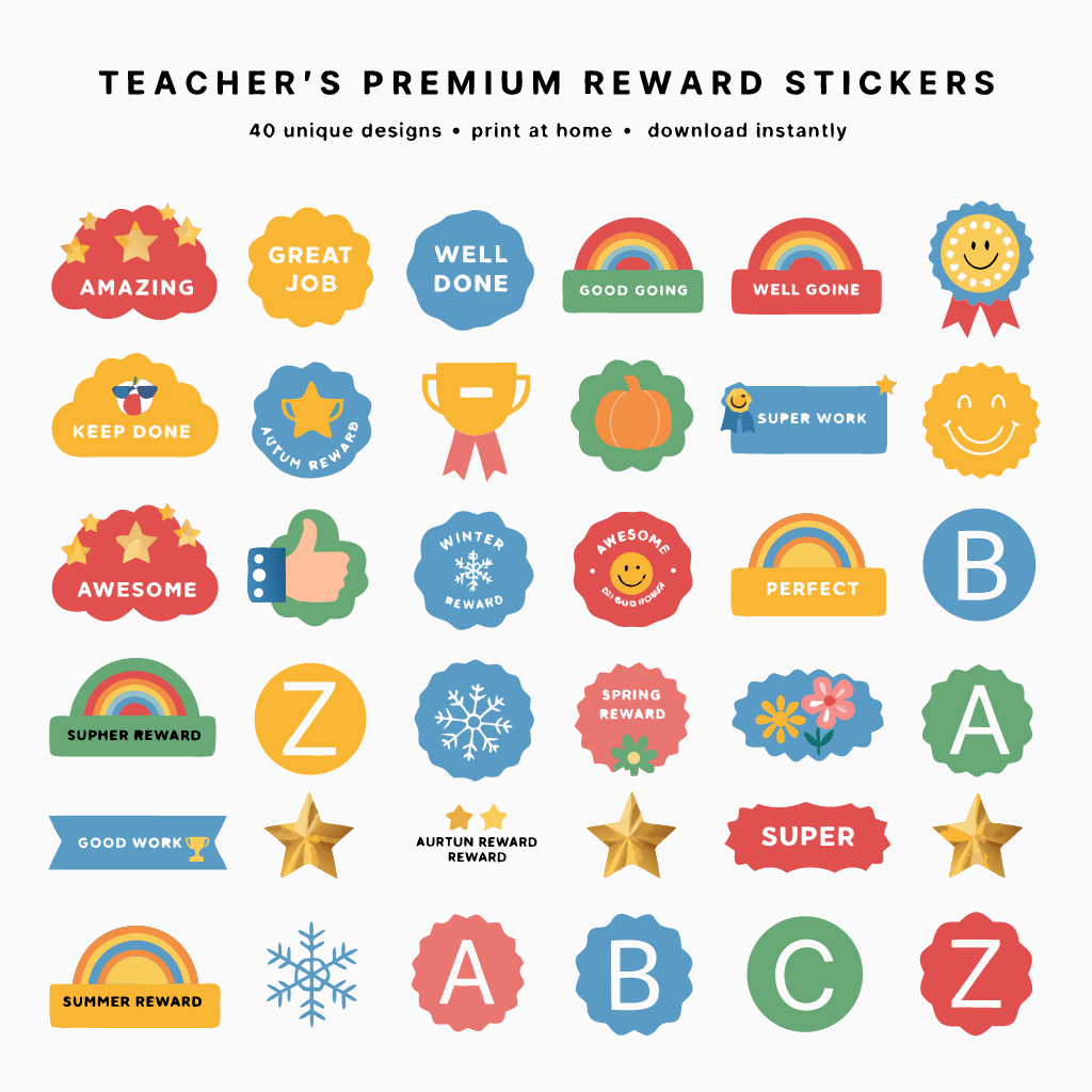 Teacher Stickers