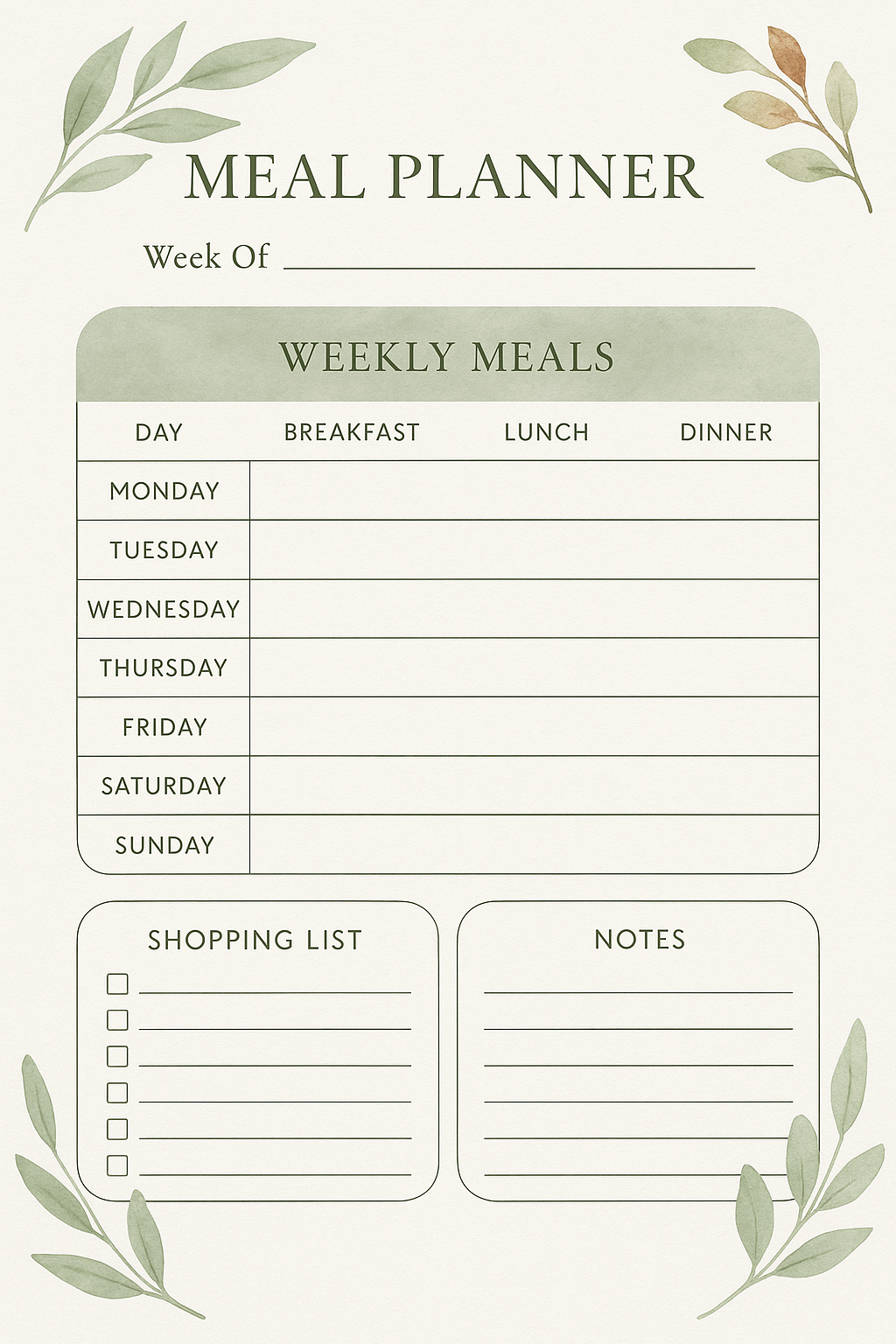 Meal Planner