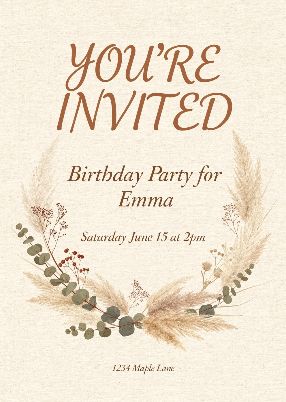 Birthday Invitation