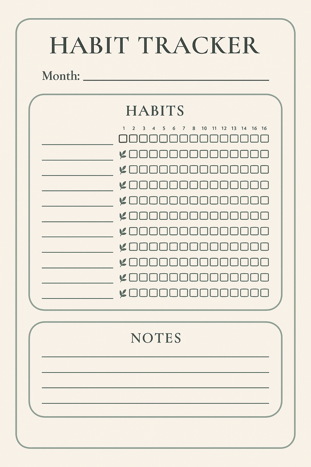 Habit Tracker