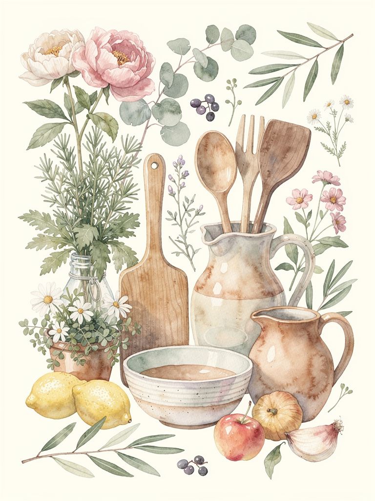 Kitchen art print