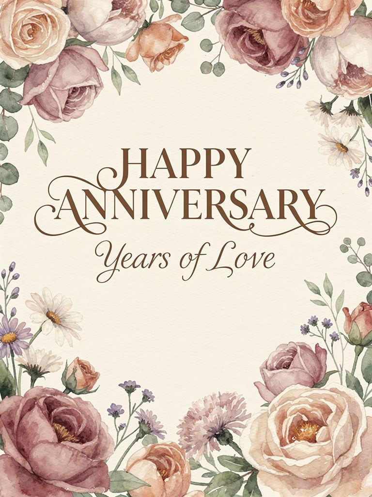Anniversary card