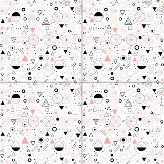 Geometric pattern made with PromptlessPress