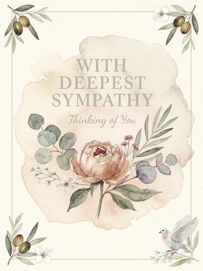 Sympathy card